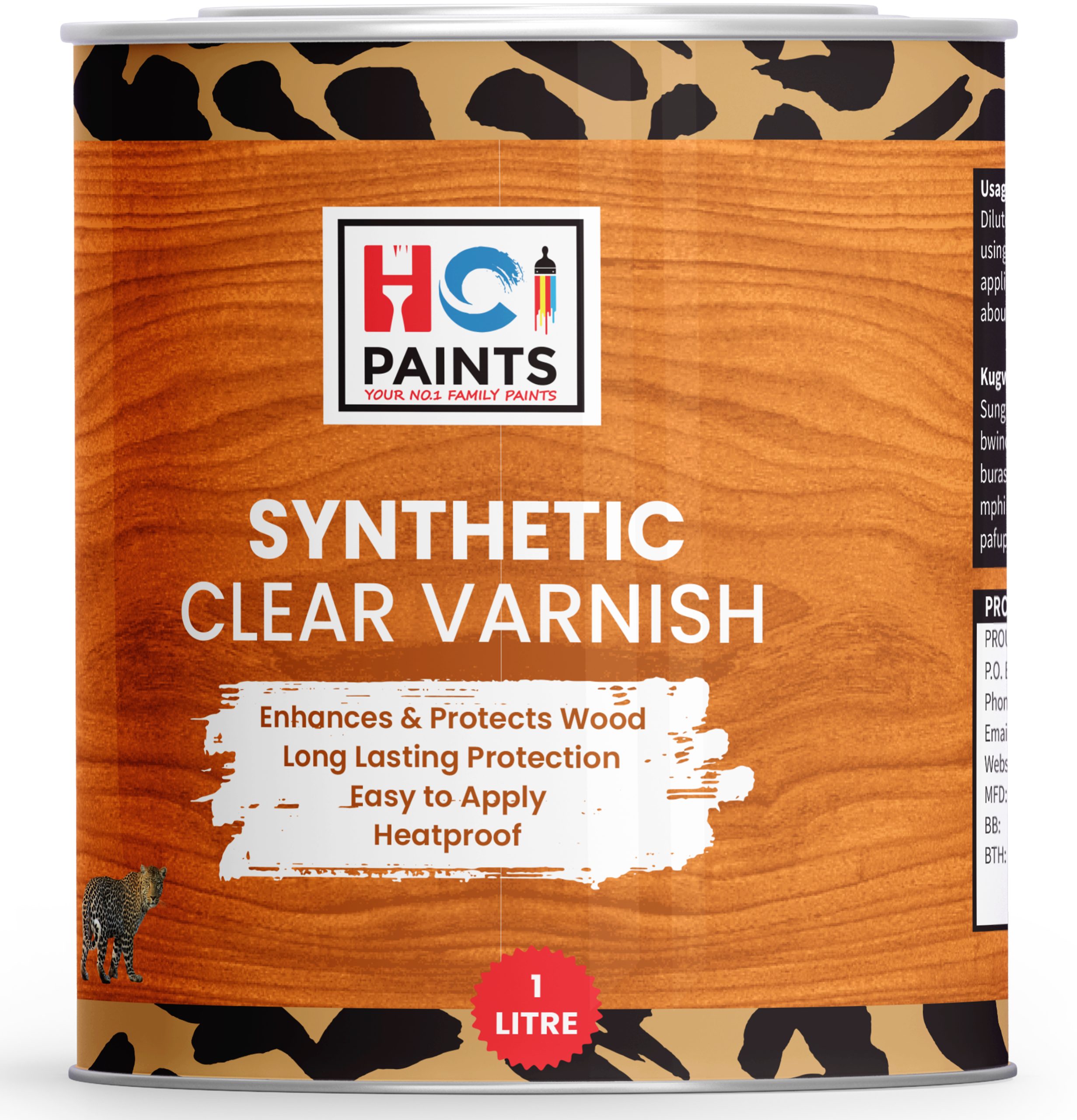 Synthetic Clear Varnish